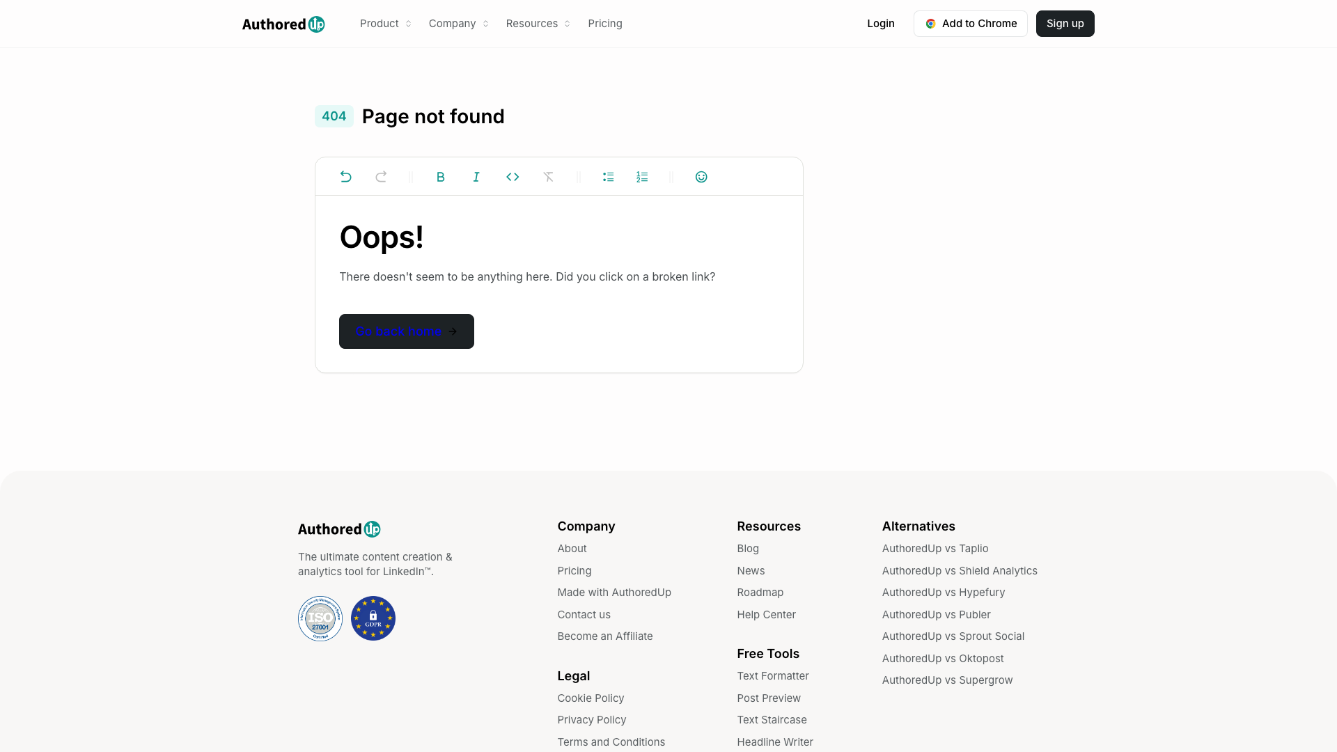 Help center page providing support resources and contact information