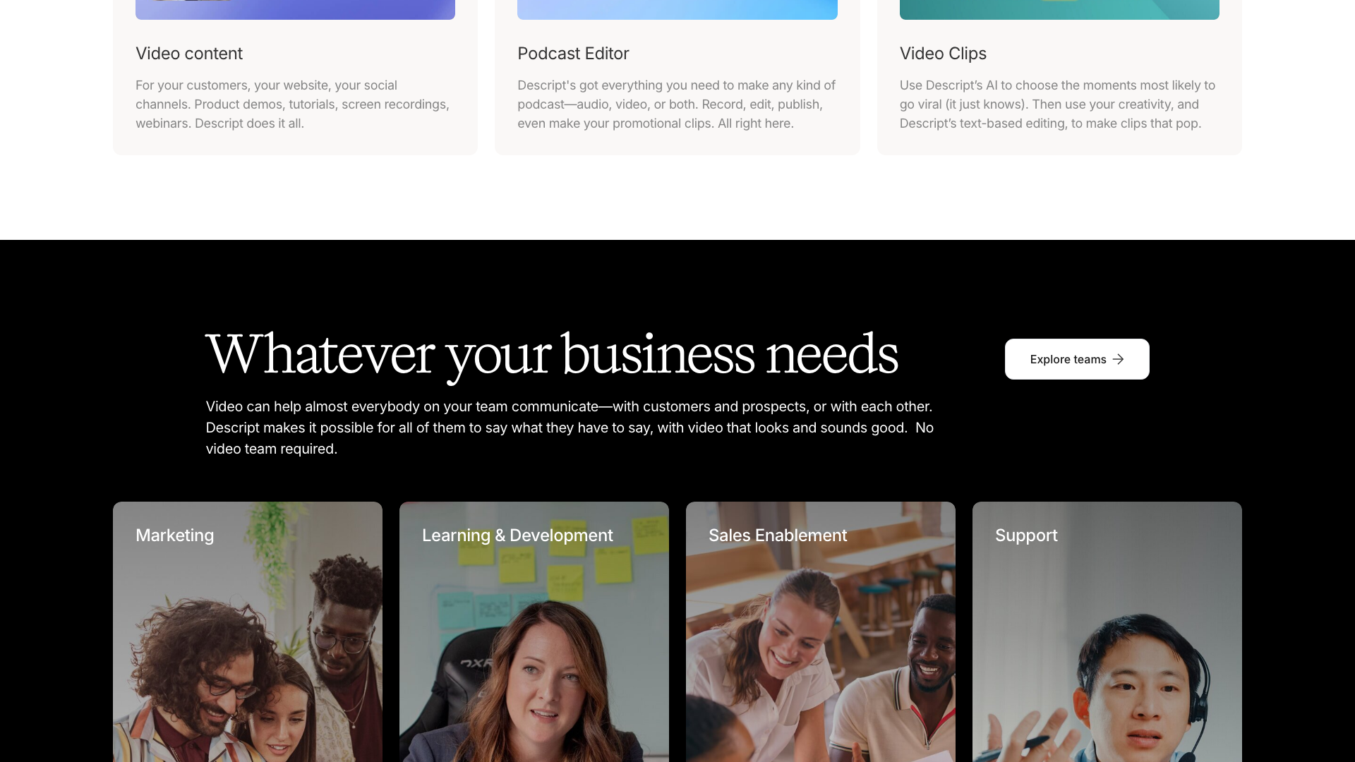 Social proof section displaying 4.6 out of 5 star rating and category distinctions