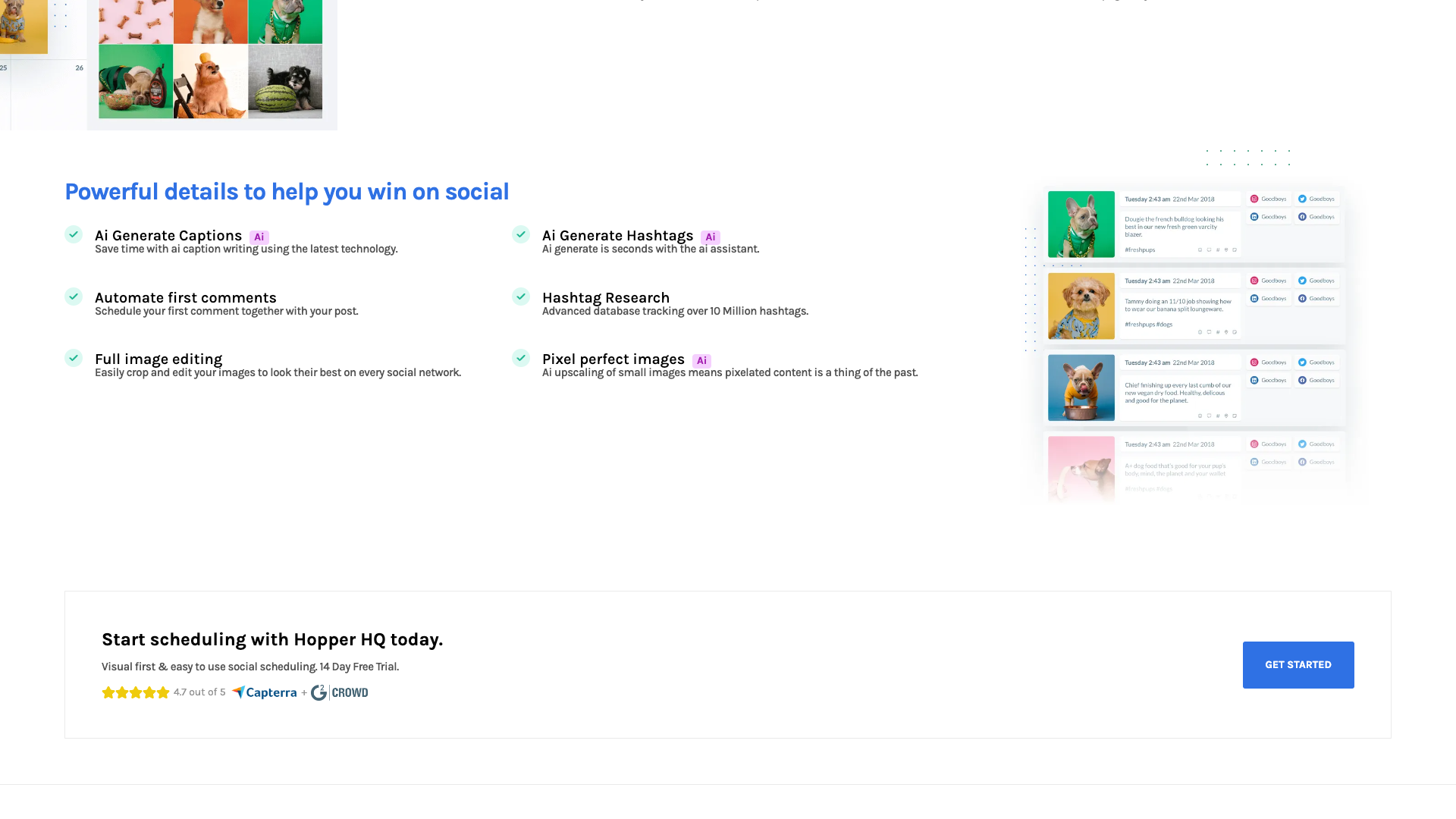 Testimonials from users highlighting ease of use and time savings