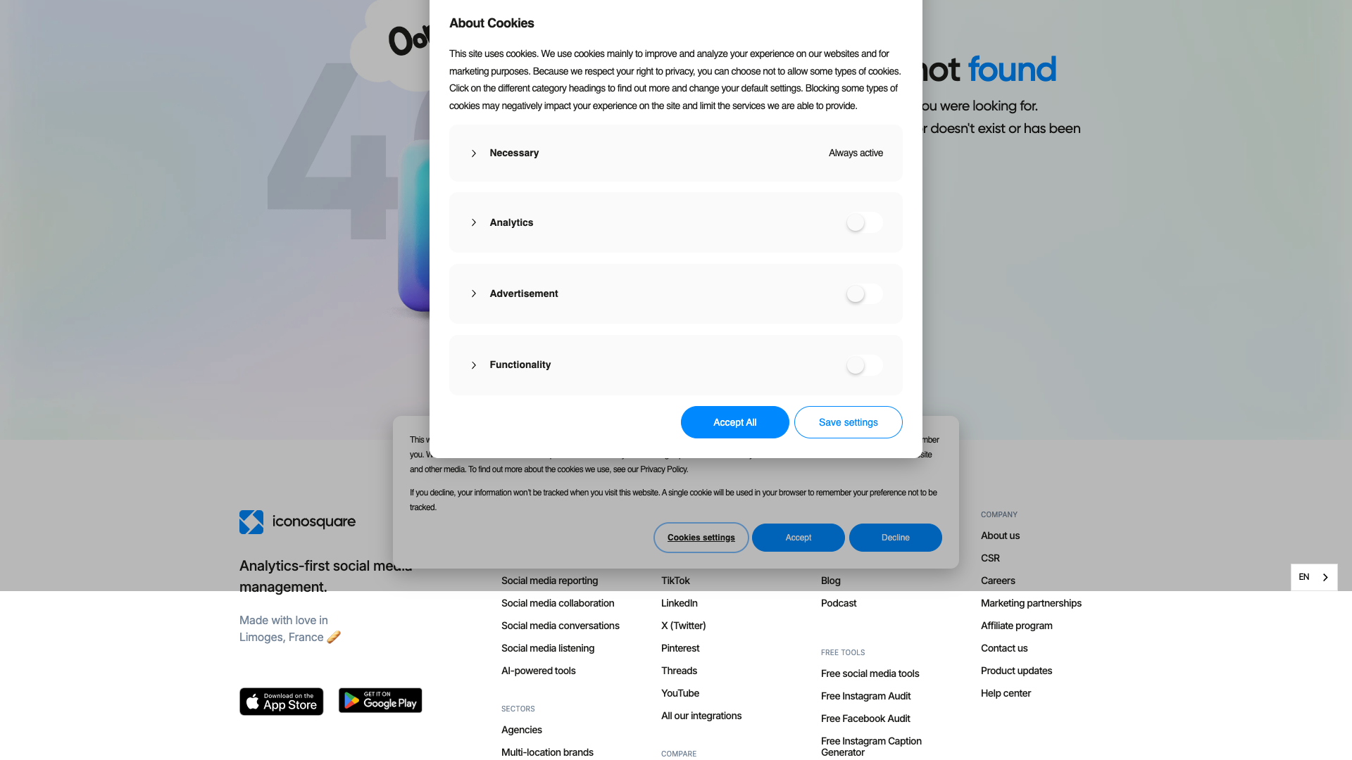 Features overview of Iconosquare