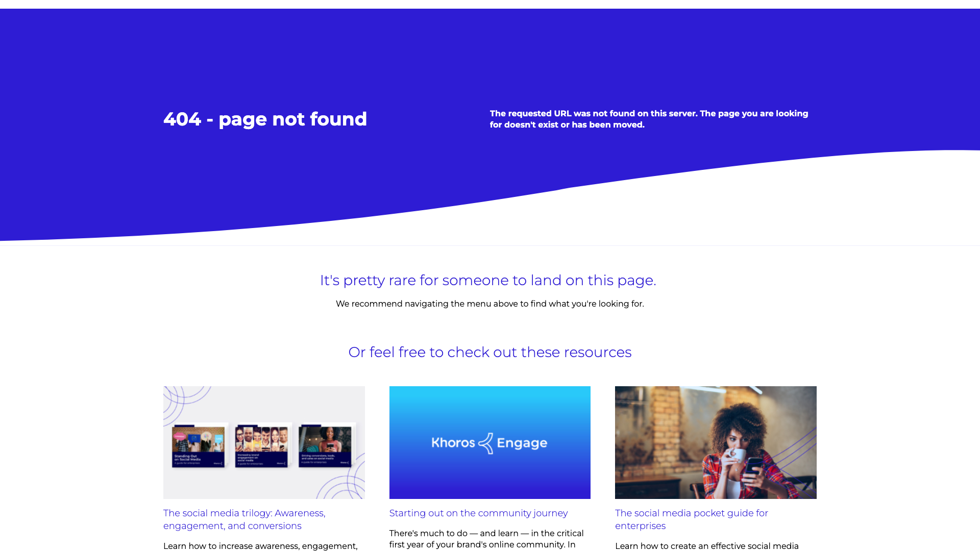 Pricing page highlighting the lack of transparent pricing
