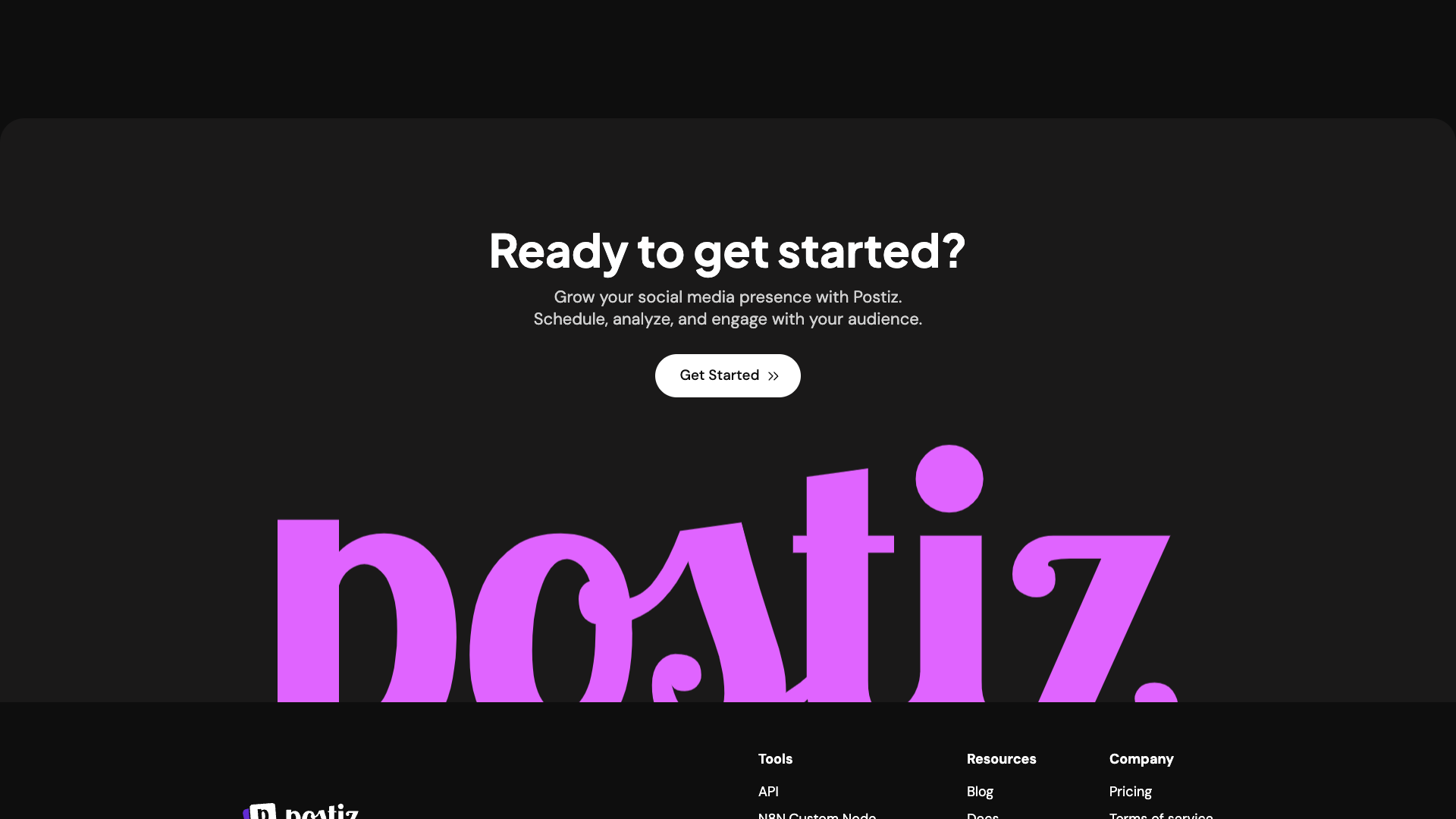 Documentation page detailing features and capabilities