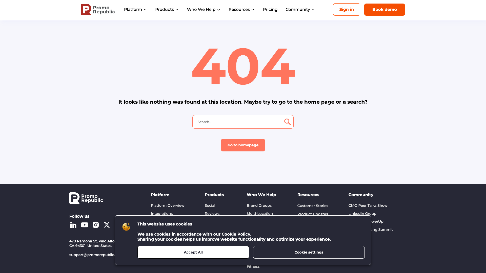 Overview of PromoRepublic products and features