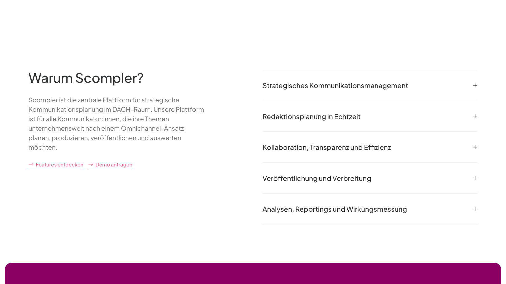 Customer stories section highlighting collaboration and communication benefits